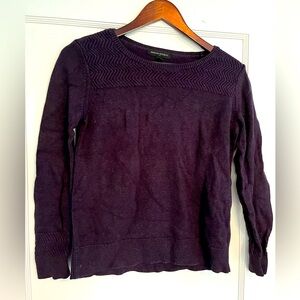 Banana Republic purple sweater